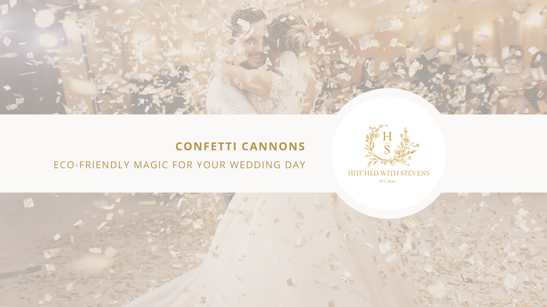 Confetti Cannons: Eco-Friendly Magic for Your Wedding Day