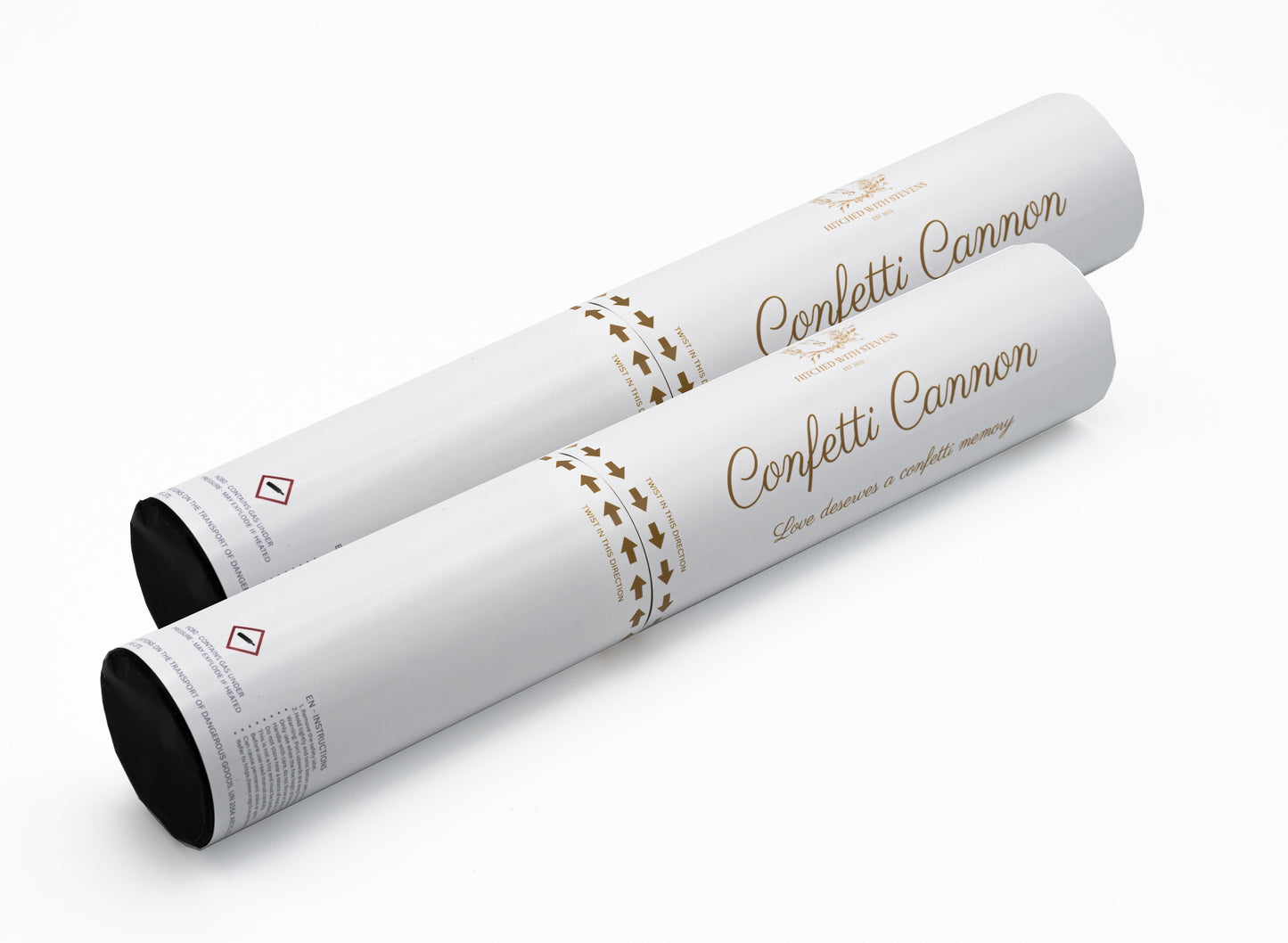 Confetti Cannon (28cm) Twin Pack