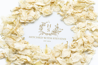 Biodegradable confetti petals