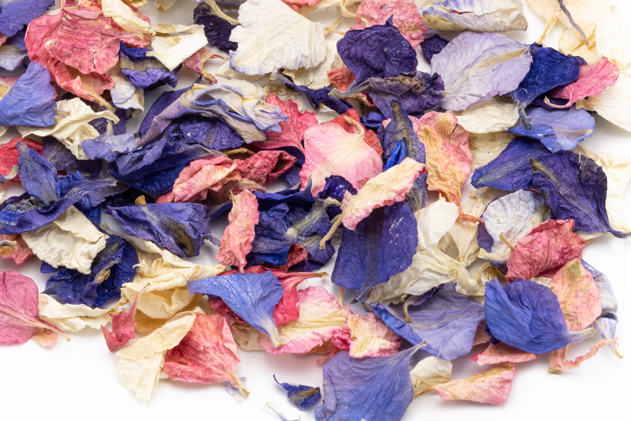 Biodegradable confetti petals